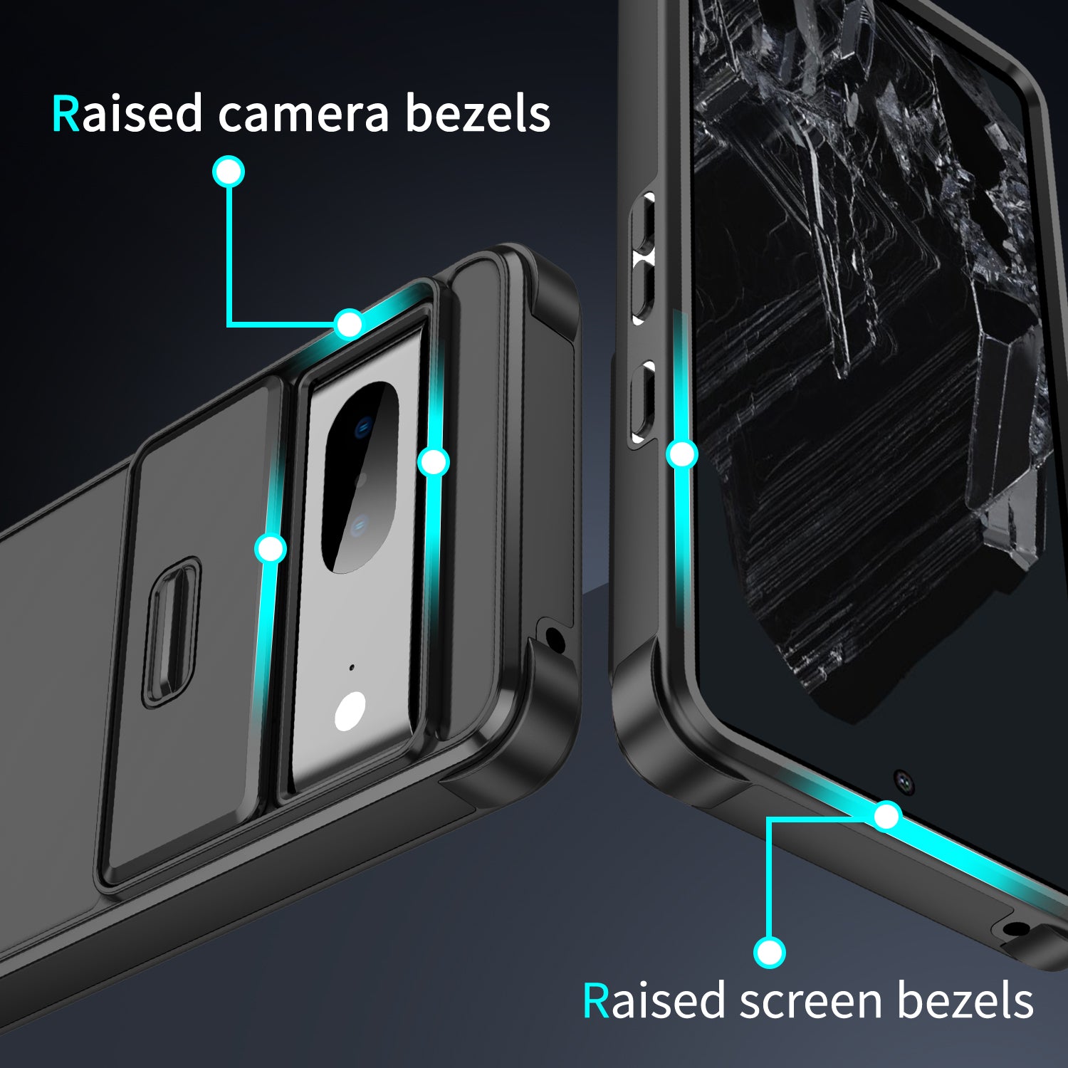For Google Pixel 7 5G Case Slide Camera Shield PC+TPU Bump Proof Cell Phone Cover For Google Pixel 7 5G Case Slide Camera Shield PC+TPU Bump Proof Cell Phone Cover